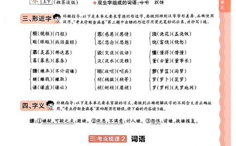 25秋五上语文人教版《王朝霞考点梳理时习卷》补缺手册_25秋小学语数英习题试卷_数学_人教版_人教版数学《王朝霞考点梳理时习卷》_五年语文上册《王朝霞考点梳理时习卷》25秋(1)