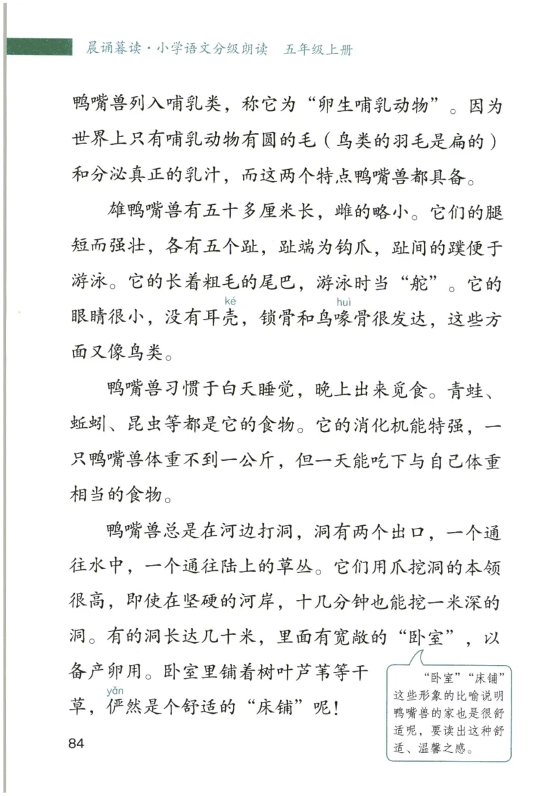 《晨诵暮读》5年级-上_一年级上下册资料_小学一年级学习资料-25年更新版_1-00、幼小衔接_幼小衔接每日晨读篇_1-5年级晨读读物_《晨诵暮读》1-6年级上下册