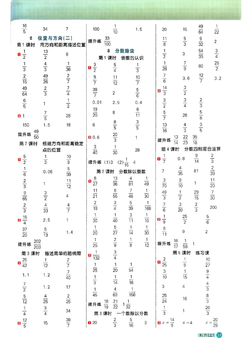 25秋六上计算小达人数学人教_25秋小学语数英习题试卷_数学_人教版_数学《阳光同学计算小达人》人教25秋_25秋《阳光同学计算小达人》人教版6上