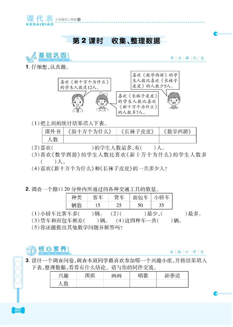 《课代表》数学2年级下册（RJ）_二年级上下册资料_小学二年级学习资料-25年更新版_2-04、小学二年级数学下册_2-4-2、练习题、作业、试题、试卷_人教版_电子册类