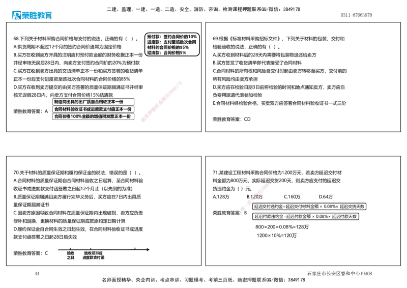 2025一建管理狂飙120分讲义（可打印版）_2026年一级建造师_2026年一建管理_2025年一建管理SVIP_04-冲刺串讲✿考点强化✿小灶集训_22-管理《狂飙集训班》大微RS_讲义