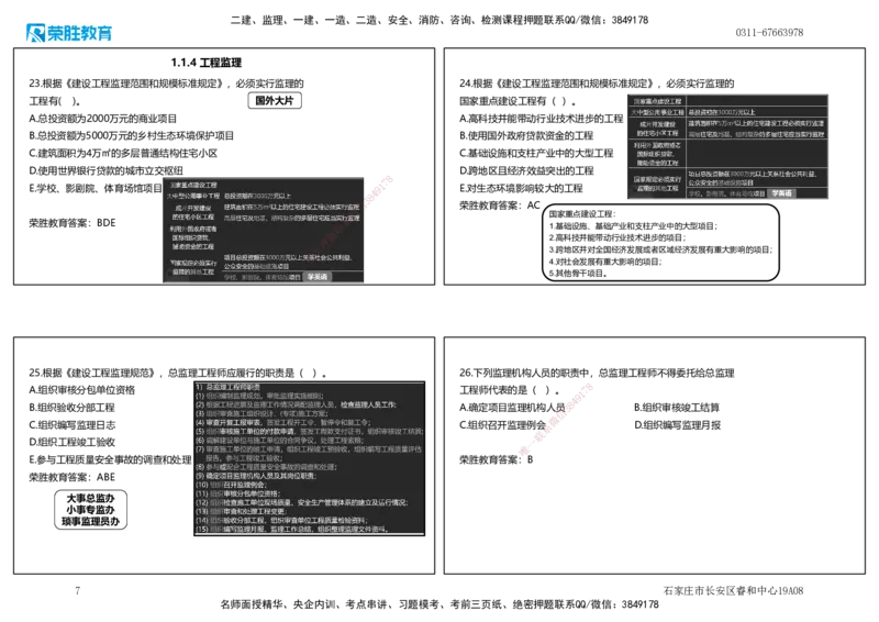 2025一建管理狂飙120分讲义（可打印版）_2026年一级建造师_2026年一建管理_2025年一建管理SVIP_04-冲刺串讲✿考点强化✿小灶集训_22-管理《狂飙集训班》大微RS_讲义