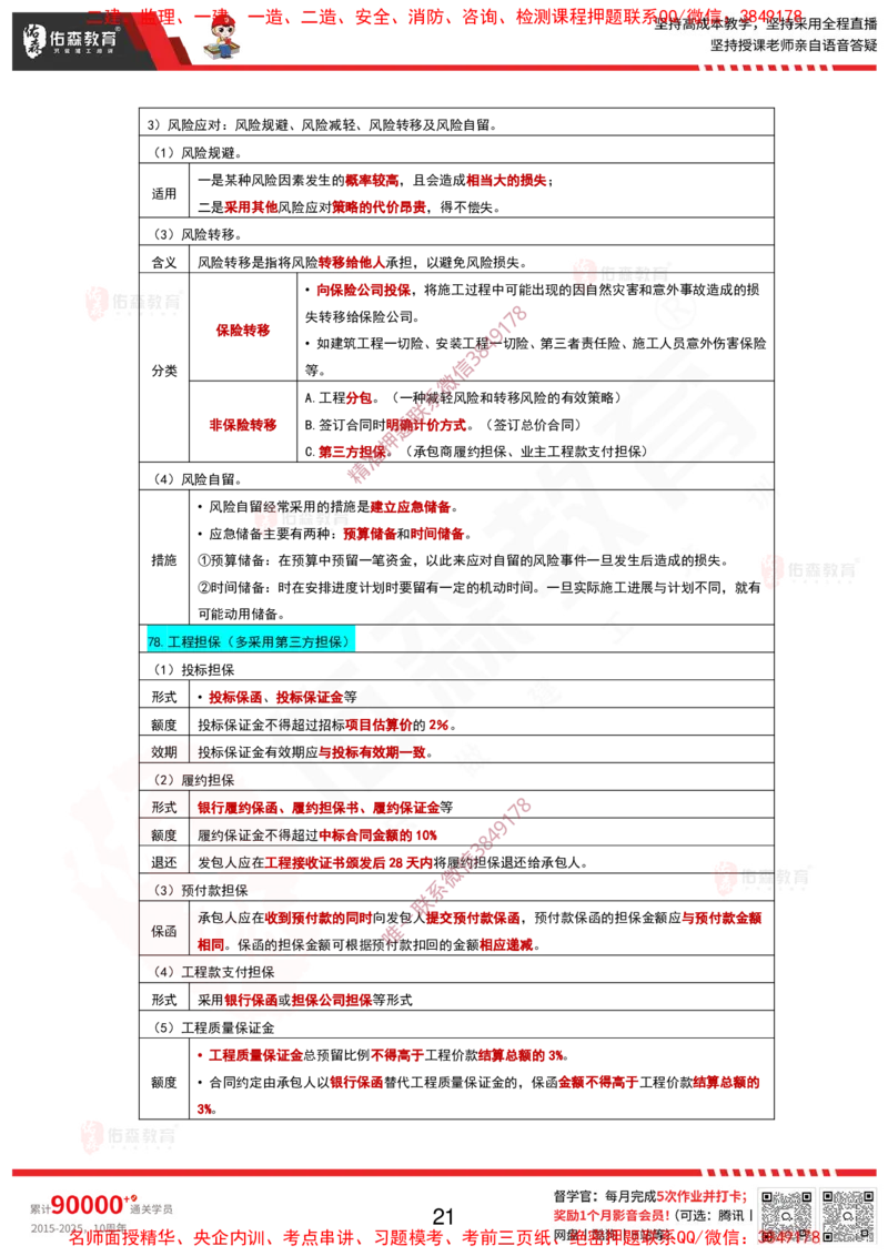 2025项目管理考前最后资料-9月20日_2026年一级建造师_2026年一建管理_2025年一建管理SVIP_05-考前密训✿央企特训✿机构普押_70-管理《考前最后资料》YS