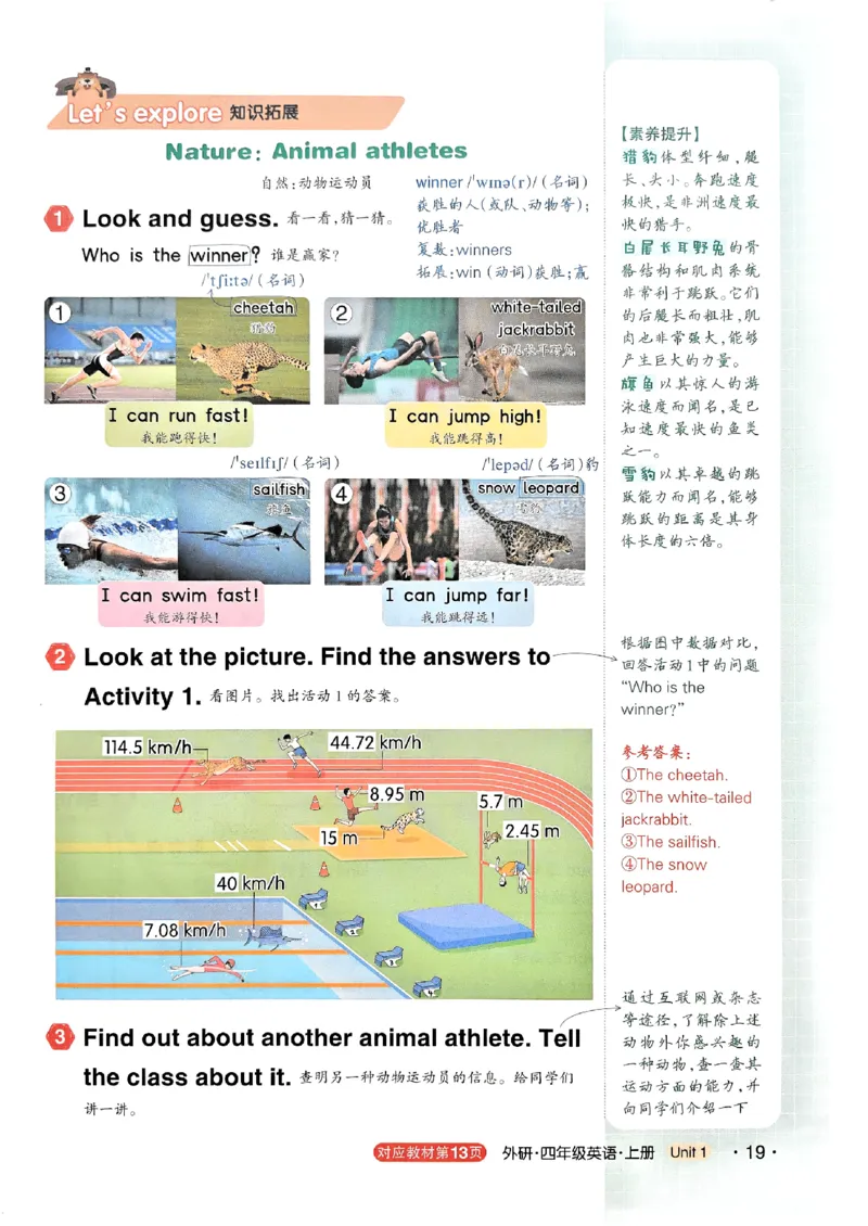 25秋四上英语外研版预习教材笔记_25秋小学语数英习题试卷_英语_外研版_外研版英语《状元英语笔记》456年级上册