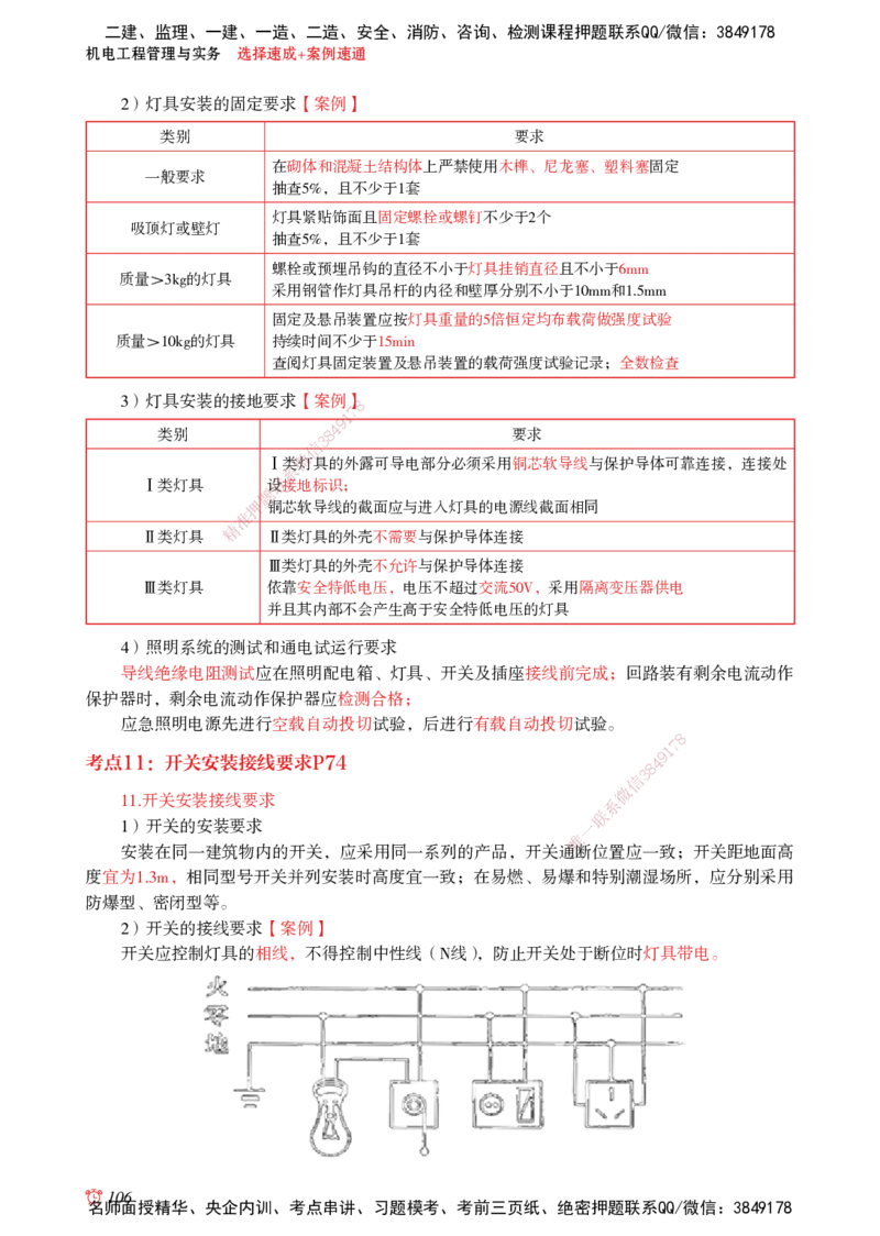 2025机电-选择速成+案例速通word讲义_2026年一级建造师_2026年一建机电_2025年一建机电SVIP_02-基础精讲✿高端面授✿深度强化_60-机电《简答速记直播》杨海军HX_讲义_2025总结资料