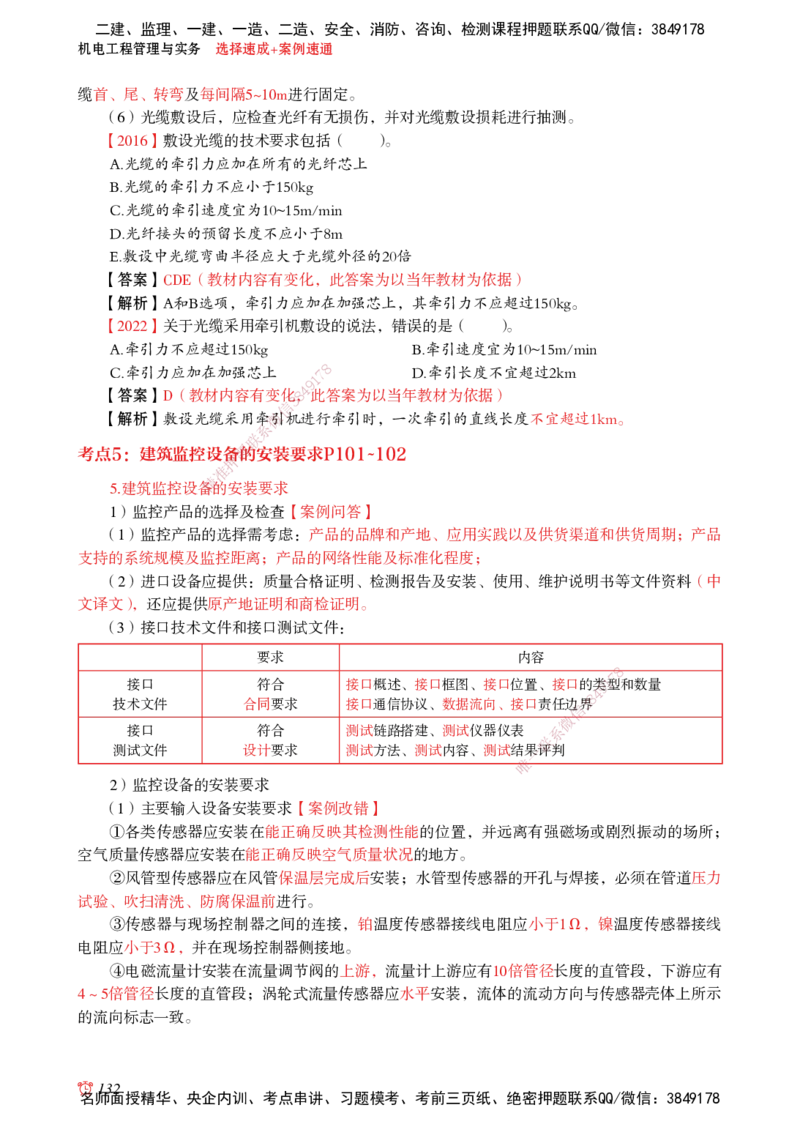 2025机电-选择速成+案例速通word讲义_2026年一级建造师_2026年一建机电_2025年一建机电SVIP_02-基础精讲✿高端面授✿深度强化_60-机电《简答速记直播》杨海军HX_讲义_2025总结资料
