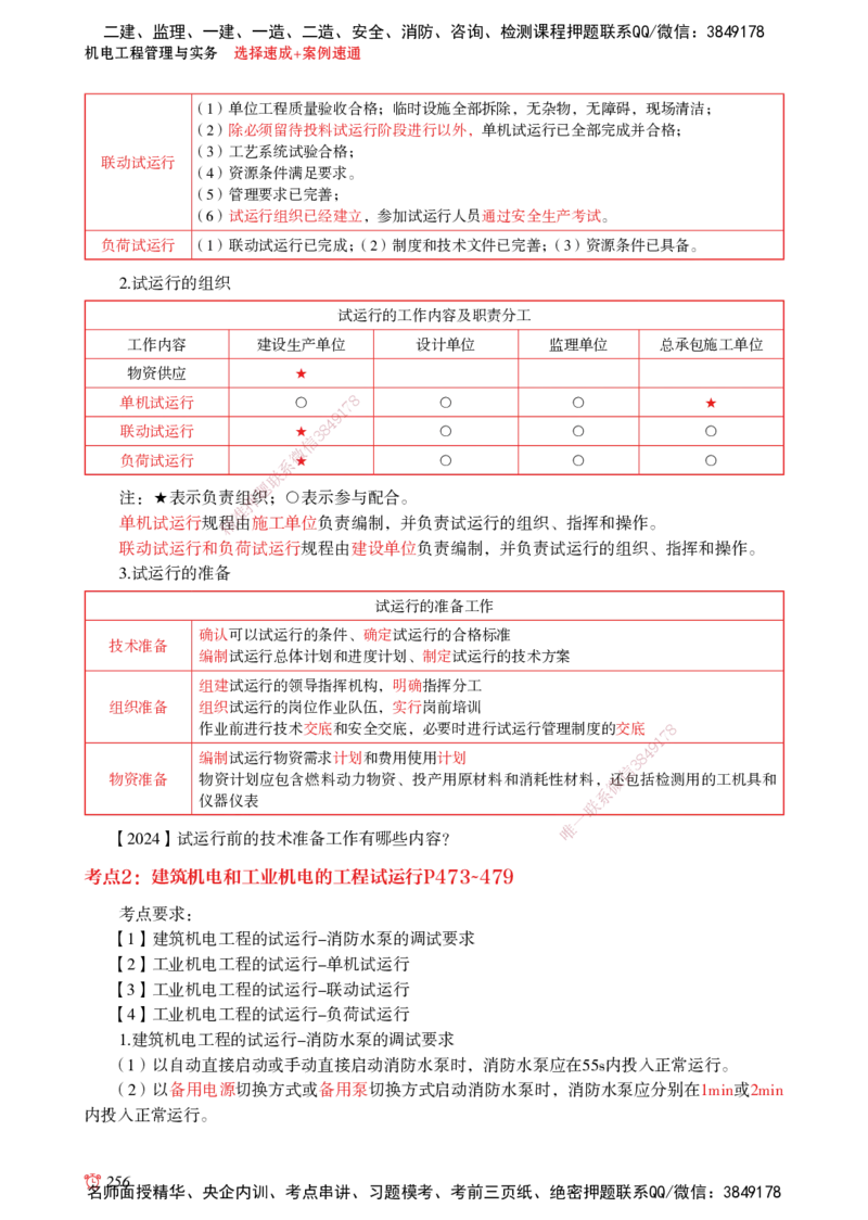 2025机电-选择速成+案例速通word讲义_2026年一级建造师_2026年一建机电_2025年一建机电SVIP_02-基础精讲✿高端面授✿深度强化_60-机电《简答速记直播》杨海军HX_讲义_2025总结资料