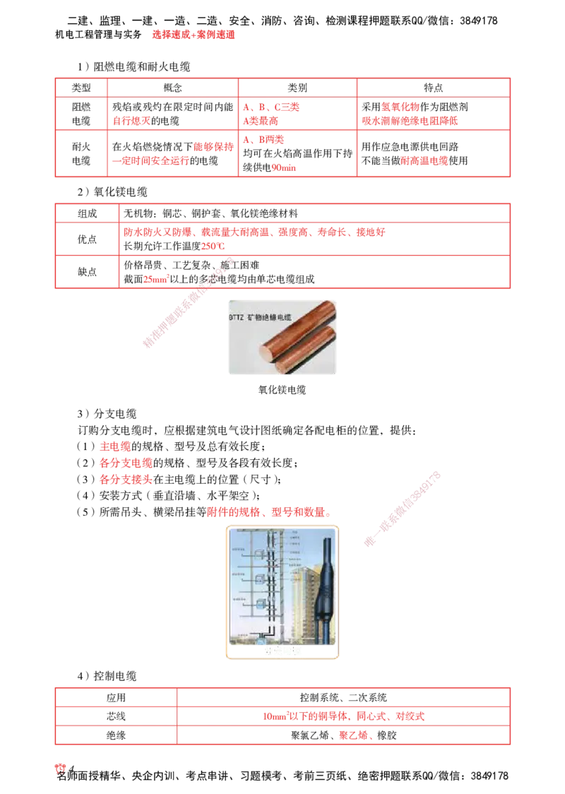 2025机电-选择速成+案例速通word讲义_2026年一级建造师_2026年一建机电_2025年一建机电SVIP_02-基础精讲✿高端面授✿深度强化_60-机电《简答速记直播》杨海军HX_讲义_2025总结资料