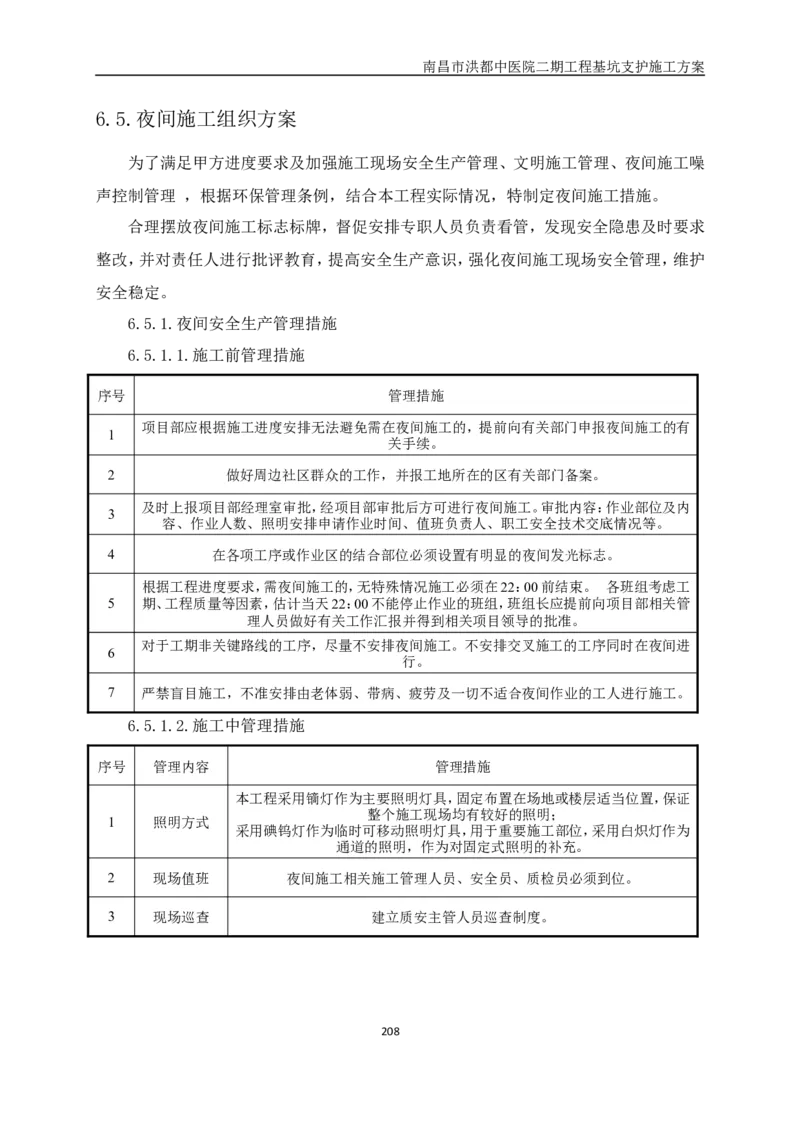 南昌市洪都中医院二期工程项目基坑支护施工方案_2020年公司级优秀施组方案_方案05南昌市洪都中医院二期工程项目基坑支护施工方案