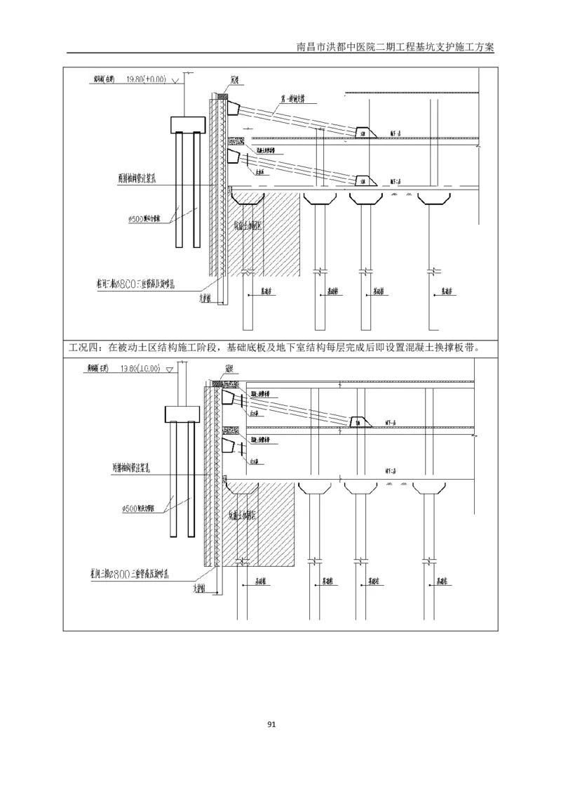 南昌市洪都中医院二期工程项目基坑支护施工方案_2020年公司级优秀施组方案_方案05南昌市洪都中医院二期工程项目基坑支护施工方案