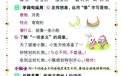 二年级下册语文《语文园地》必备考点&mdash;思维导图_二年级上下册资料_小学二年级学习资料-25年更新版_2-02、小学二年级语文下册_2-2-1、复习、知识点、归纳汇总