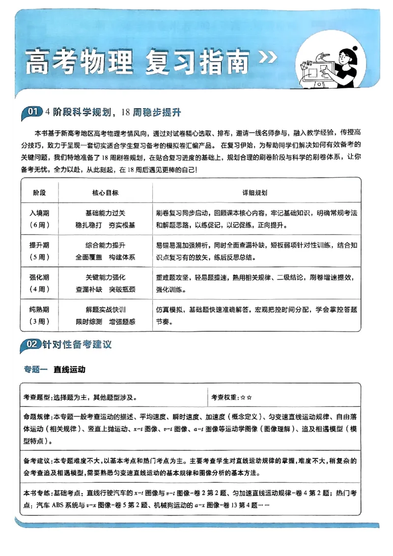 2025高考必刷卷42套物理新高考版_2025高中教辅（后续还会更新新习题试卷）_《2025高考必刷卷》_物理