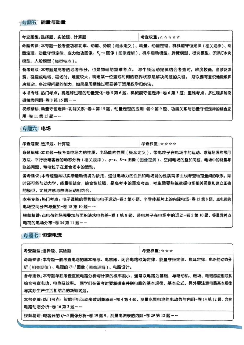 2025高考必刷卷42套物理新高考版_2025高中教辅（后续还会更新新习题试卷）_《2025高考必刷卷》_物理