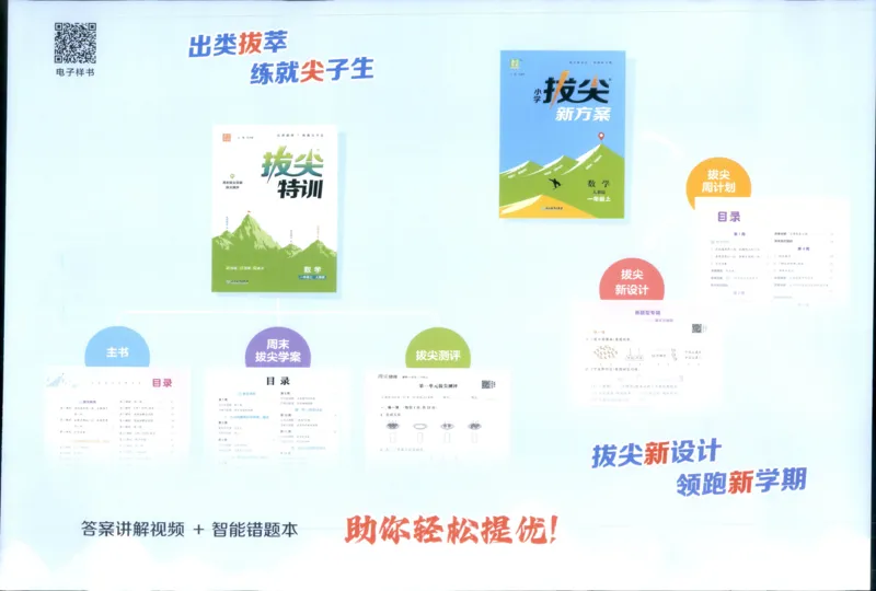 一年级数学上册人教版25秋《拔尖大试卷》_25秋小学语数英习题试卷_数学_人教版_1-6年级数学上册人教版25秋《拔尖大试卷》