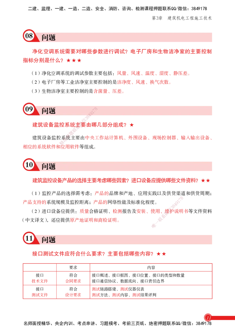 2025机电实务百问百答_2026年一级建造师_2026年一建机电_2025年一建机电SVIP_02-基础精讲✿高端面授✿深度强化_60-机电《简答速记直播》杨海军HX_讲义