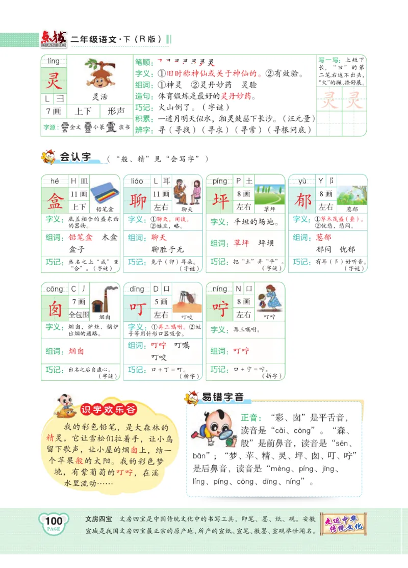 《点拨》语文2年级下册（RJ）(2)_二年级上下册资料_小学二年级学习资料-25年更新版_2-02、小学二年级语文下册_2-2-2、练习题、作业、试题、试卷_电子册类