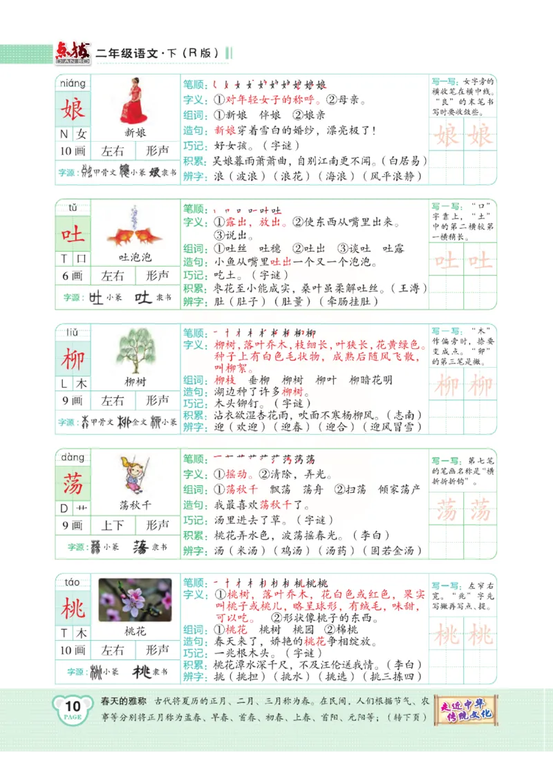 《点拨》语文2年级下册（RJ）(2)_二年级上下册资料_小学二年级学习资料-25年更新版_2-02、小学二年级语文下册_2-2-2、练习题、作业、试题、试卷_电子册类