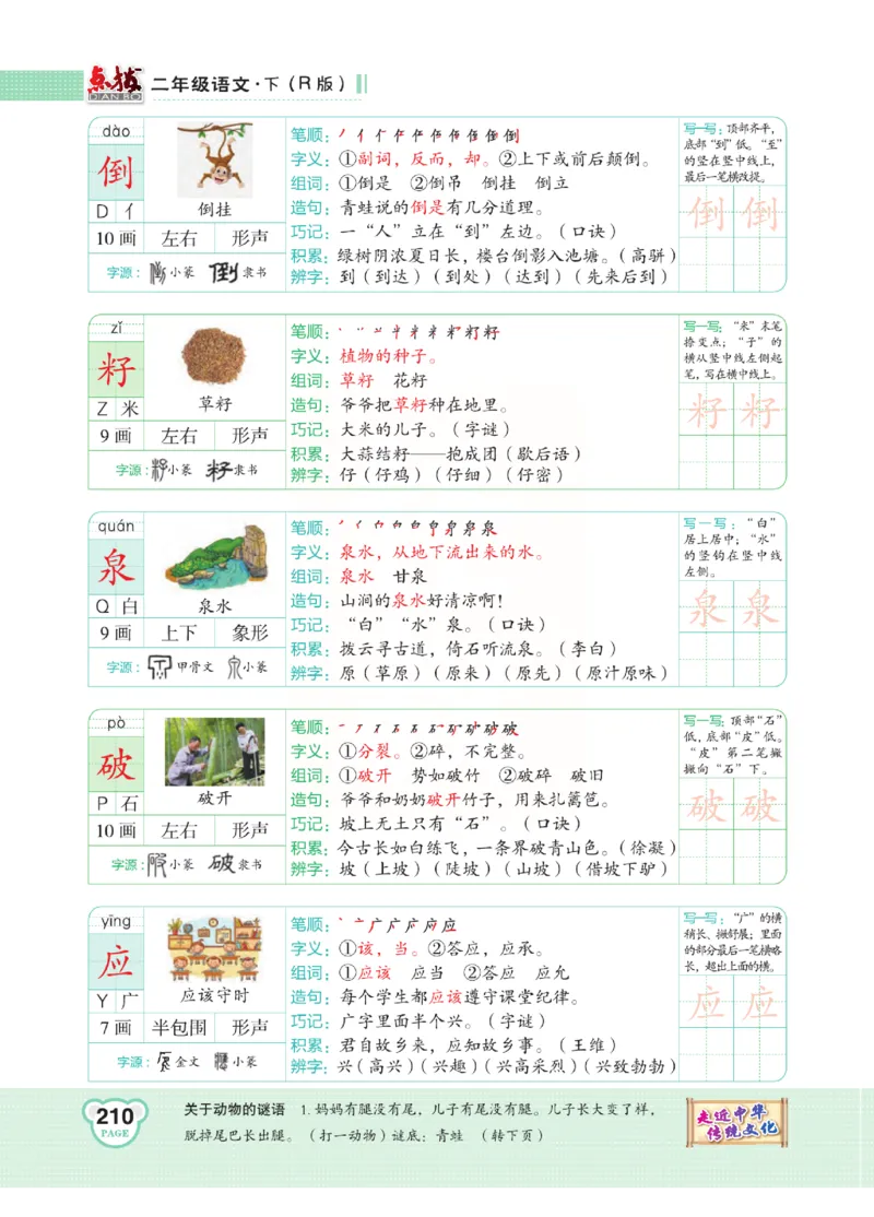 《点拨》语文2年级下册（RJ）(2)_二年级上下册资料_小学二年级学习资料-25年更新版_2-02、小学二年级语文下册_2-2-2、练习题、作业、试题、试卷_电子册类