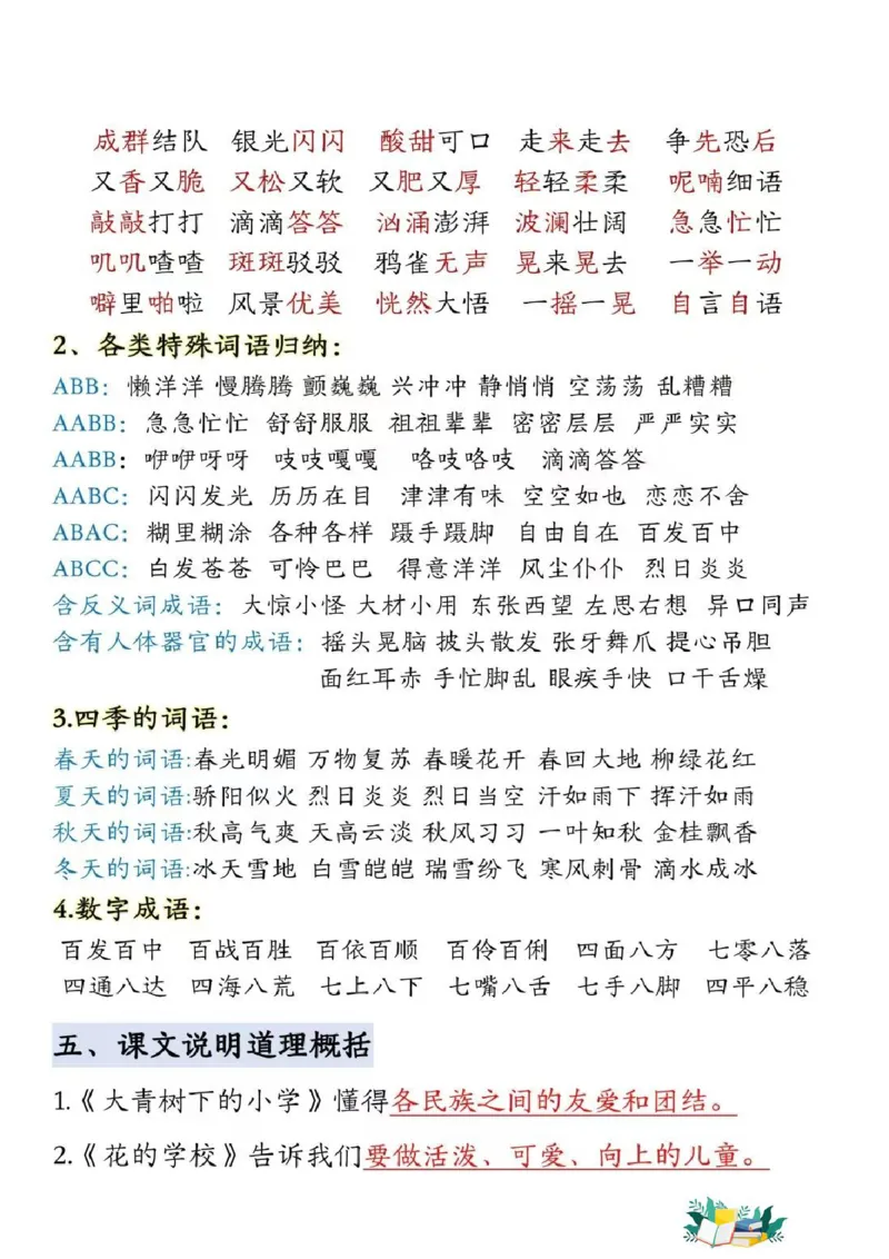 三上语文期末考点梳理_三年级上下册资料_三年级下册小红书同款资料_三下语文