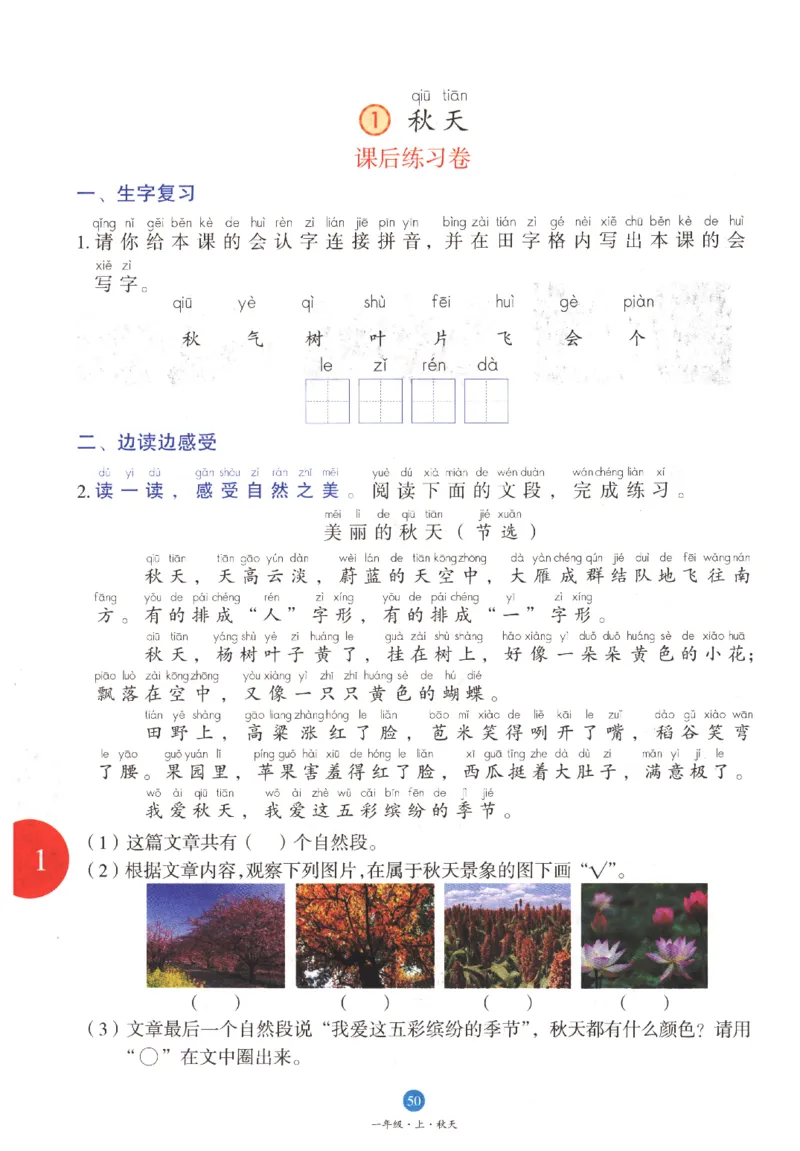 一年级上B1_一年级语文上册（统编版）_老课标资料_教学视频_第一套_010-绘本课堂PDF可下载打印