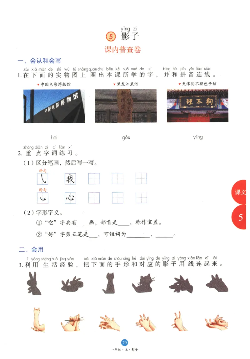 一年级上B1_一年级语文上册（统编版）_老课标资料_教学视频_第一套_010-绘本课堂PDF可下载打印