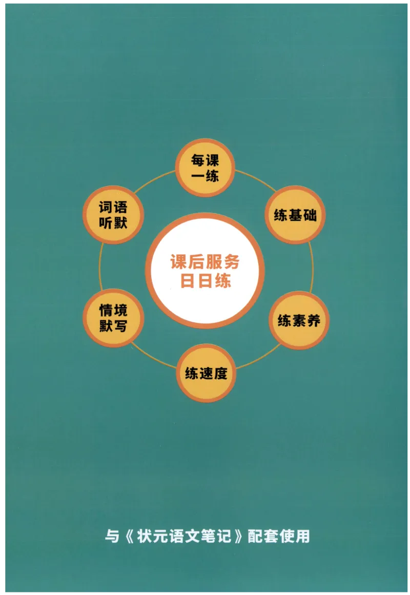 《课后服务日日练》_25秋小学语数英习题试卷_语文_25秋《状元笔记》语文12456_5年级语文《状元笔记》25秋