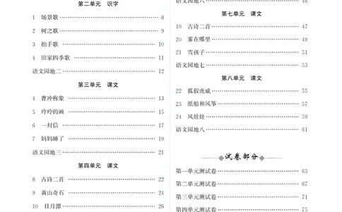 《精彩课堂》课时-语文2年级上册（RJ）_二年级上下册资料_小学二年级学习资料-25年更新版_2-01、小学二年级语文上册_2-1-2、练习题、作业、试题、试卷_电子册类