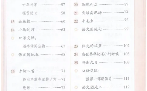 二年级部编版语文下册课堂笔记（电子扫描版）_二年级上下册资料_小学二年级学习资料-25年更新版_2-02、小学二年级语文下册_2-2-1、复习、知识点、归纳汇总