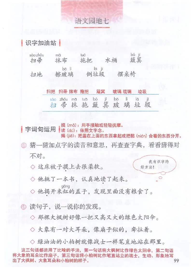 二年级部编版语文下册课堂笔记（电子扫描版）_二年级上下册资料_小学二年级学习资料-25年更新版_2-02、小学二年级语文下册_2-2-1、复习、知识点、归纳汇总