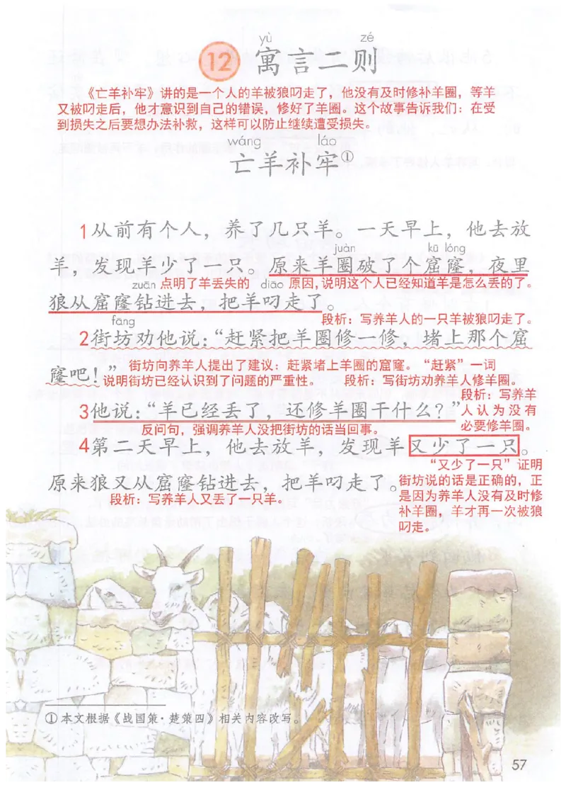 二年级部编版语文下册课堂笔记（电子扫描版）_二年级上下册资料_小学二年级学习资料-25年更新版_2-02、小学二年级语文下册_2-2-1、复习、知识点、归纳汇总