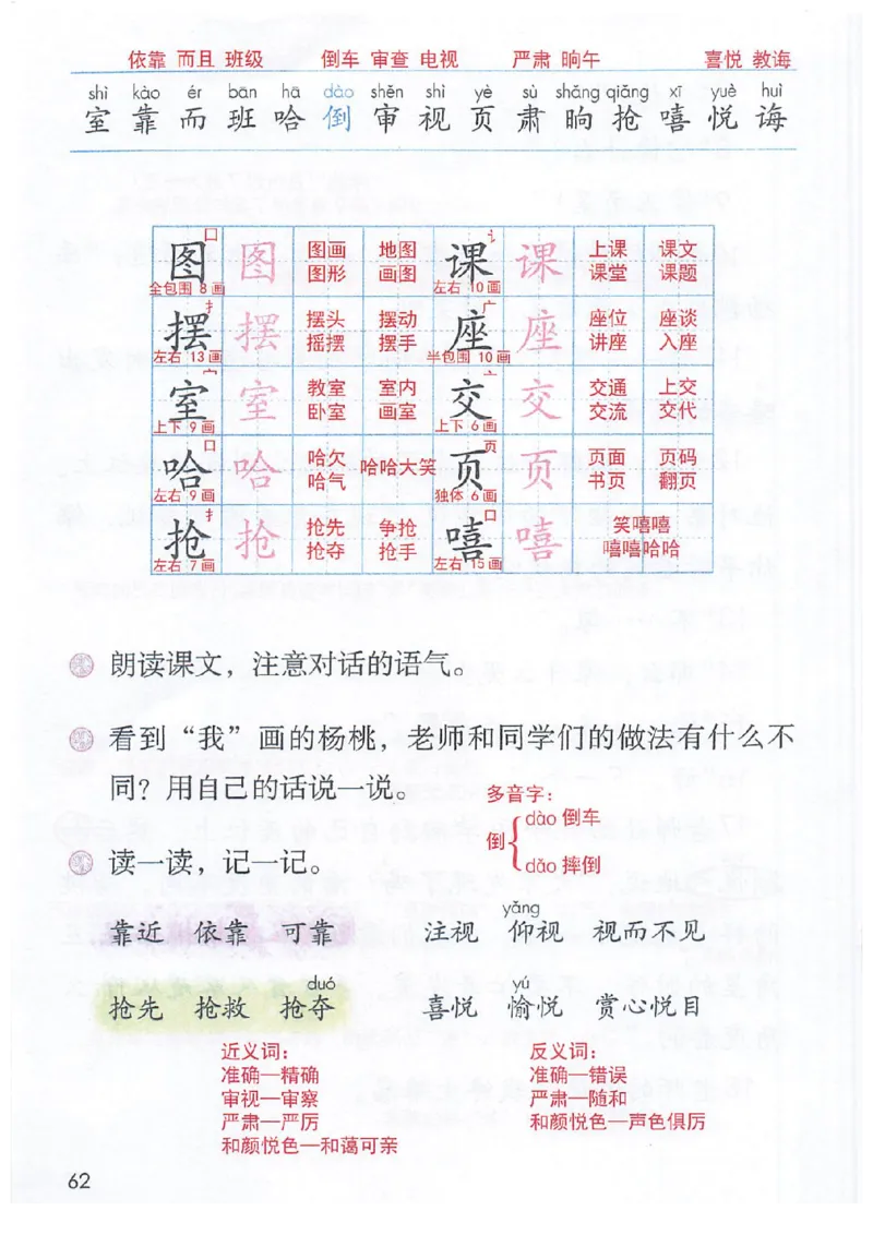 二年级部编版语文下册课堂笔记（电子扫描版）_二年级上下册资料_小学二年级学习资料-25年更新版_2-02、小学二年级语文下册_2-2-1、复习、知识点、归纳汇总