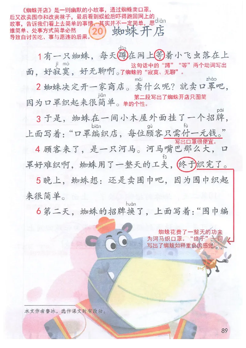 二年级部编版语文下册课堂笔记（电子扫描版）_二年级上下册资料_小学二年级学习资料-25年更新版_2-02、小学二年级语文下册_2-2-1、复习、知识点、归纳汇总