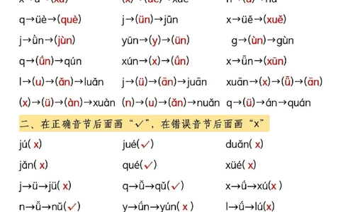 一年级上册语文&uuml;两点去掉专项练习_一年级上下册资料_一年级上册小红书同款资料_一年级上册资料