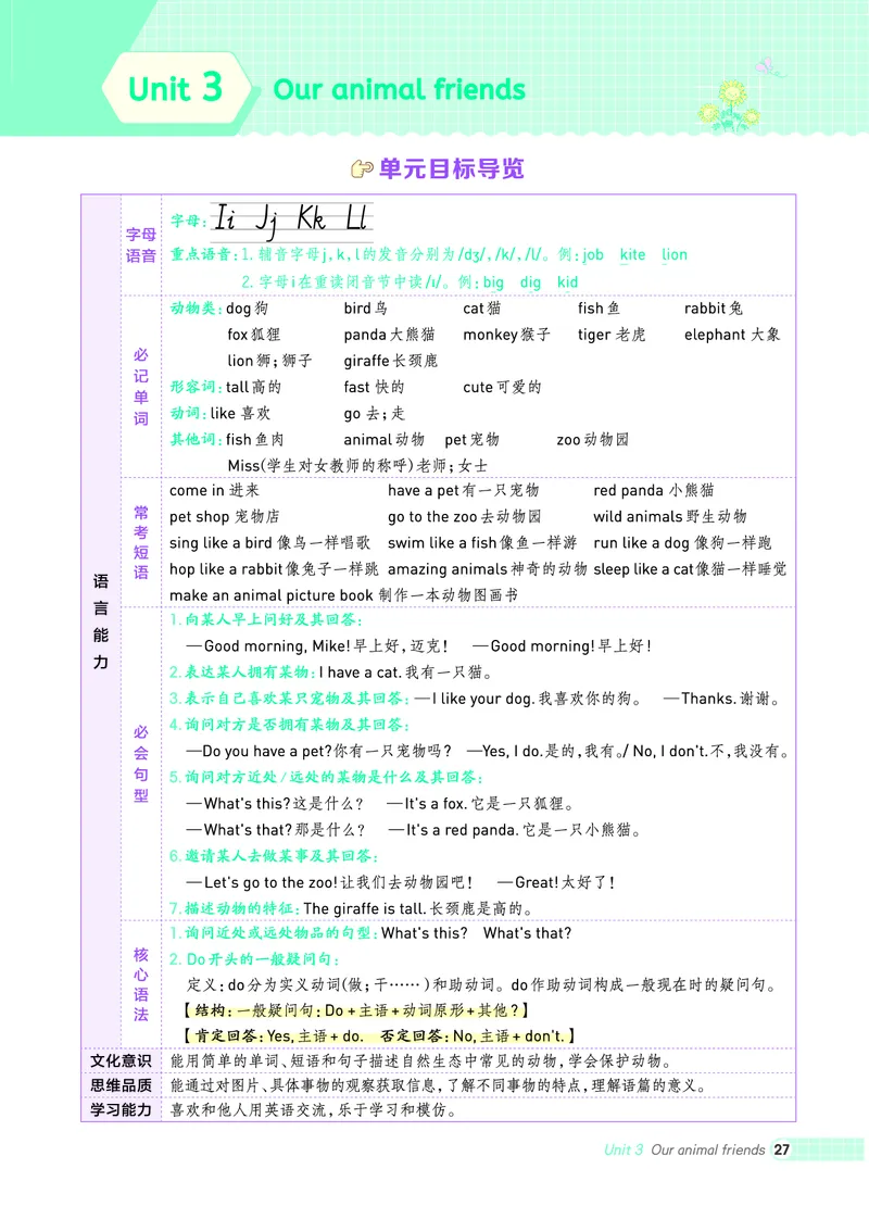 25秋典中点三年级英语上（R-pep版）_25秋小学语数英习题试卷_英语_人教版_25秋1-6年级典中点英语人教PEP抢先版