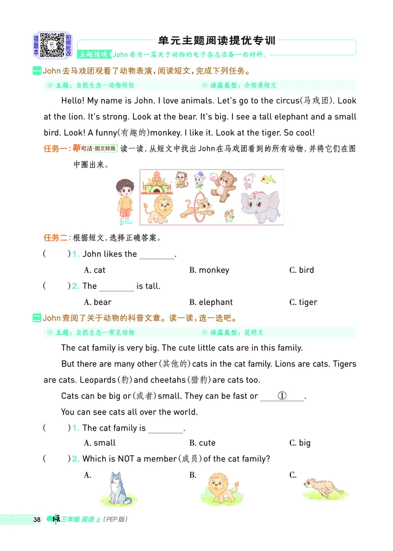 25秋典中点三年级英语上（R-pep版）_25秋小学语数英习题试卷_英语_人教版_25秋1-6年级典中点英语人教PEP抢先版