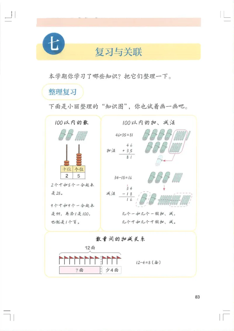 2026春一下数学新教材-人教版_pdf(1)(4)_语数-电子课本