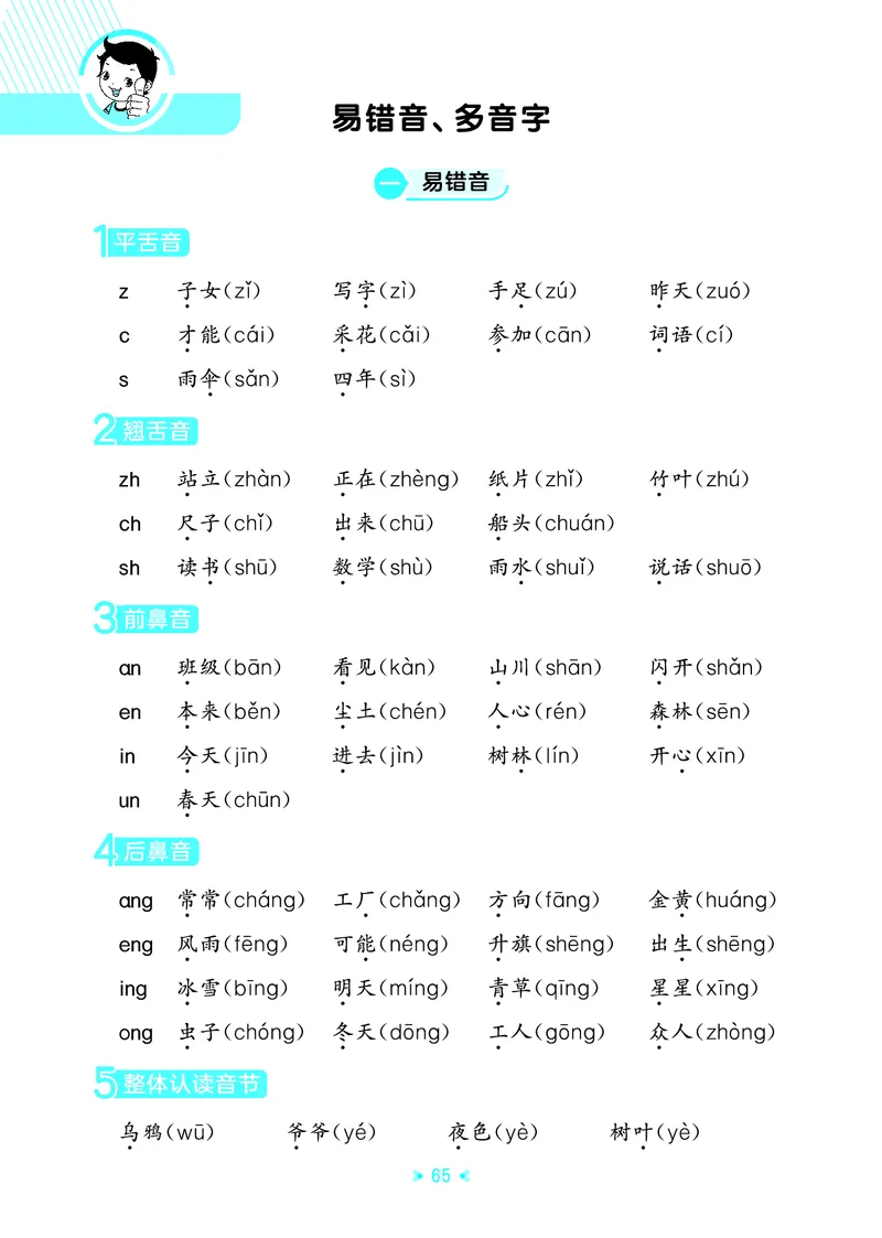 25秋统编版语文一年级上册单元归类知识汇总_25秋小学语数英习题试卷_语文_53单元归类知识汇总完整版语文25年上册
