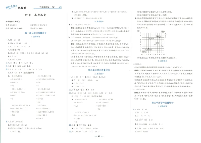 25秋《黄冈小状元达标卷》5年级上册数学广东人教版_25秋小学语数英习题试卷_数学_25秋黄冈小状元达标卷数学广东版人教版1-6上(1)