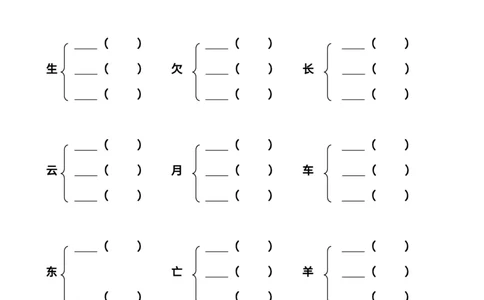 二（上）语文加偏旁部首组新字并组词20页_二年级上下册资料_小学二年级学习资料-25年更新版_2-01、小学二年级语文上册_2-1-1、复习、知识点、归纳汇总_语文二（上）重点资料总汇