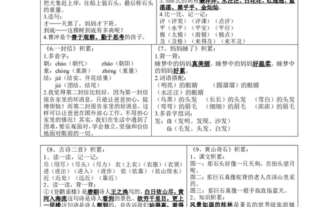 二年级上册语文全册知识点_二年级上下册资料_小学二年级学习资料-25年更新版_2-01、小学二年级语文上册_2-1-1、复习、知识点、归纳汇总