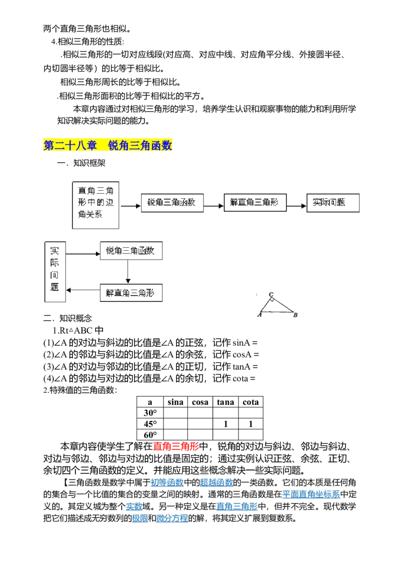 初中数学知识点归纳汇总_福建中考1_2.福建中考数学（2017-2025）