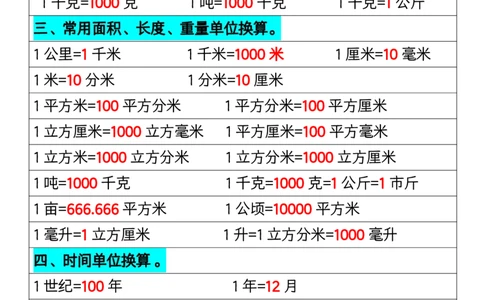 三年级下册数学重点必背公式汇总1_三年级上下册资料_小学三年级学习资料-25年更新版_3-04、小学三年级数学下册_3-4-1、复习、知识点、归纳汇总_通用