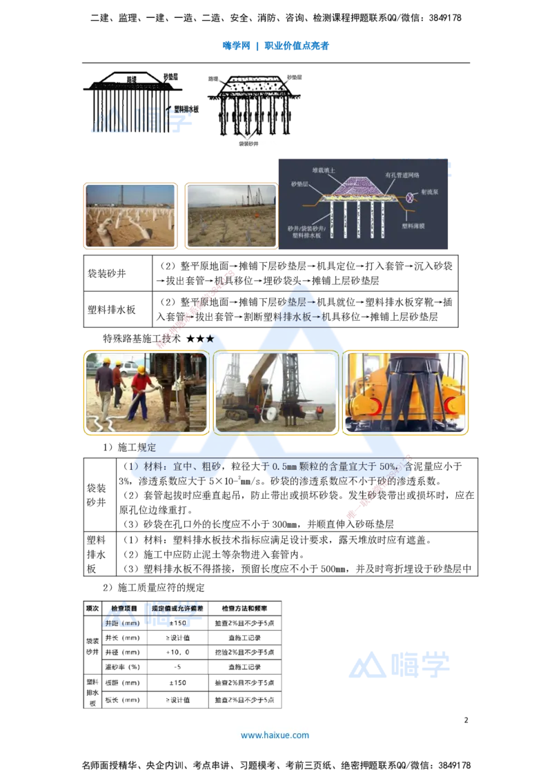 05.2025黄铃-考前拔分速成-（4）模块一路基工程4_2026年一级建造师_2026年一建公路_2025年一建公路SVIP_04-冲刺串讲✿考点强化✿小灶集训_23-公路《考前拔分速成》卢小东HX_讲义