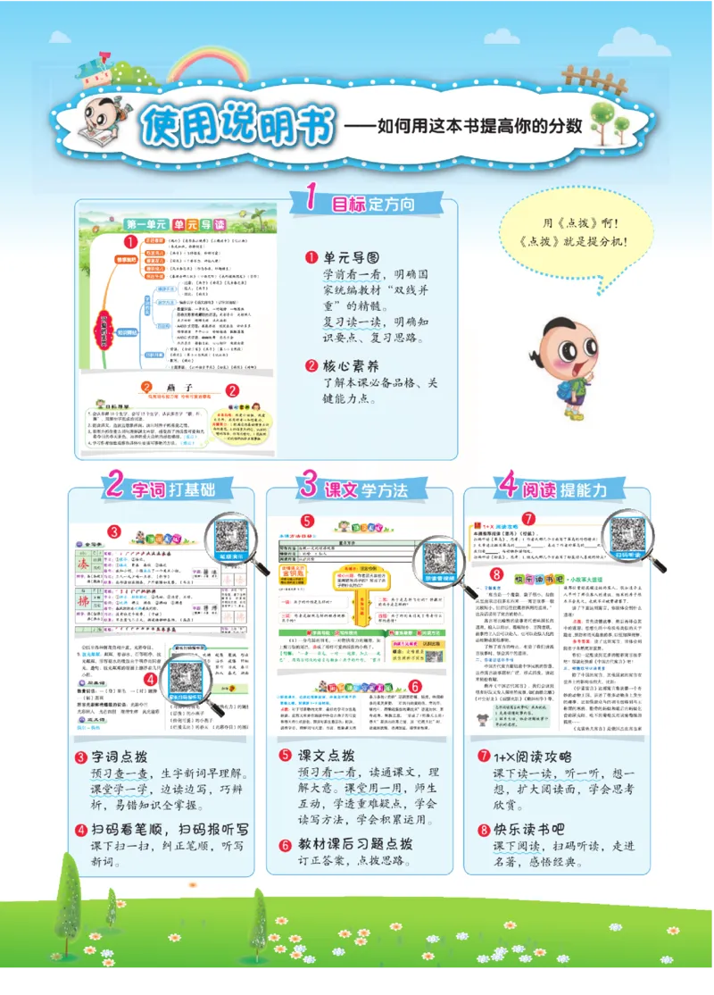 《点拨》语文3年级下册（RJ）(2)_三年级上下册资料_小学三年级学习资料-25年更新版_3-02、小学三年级语文下册_3-2-2、练习题、作业、试题、试卷_电子册类
