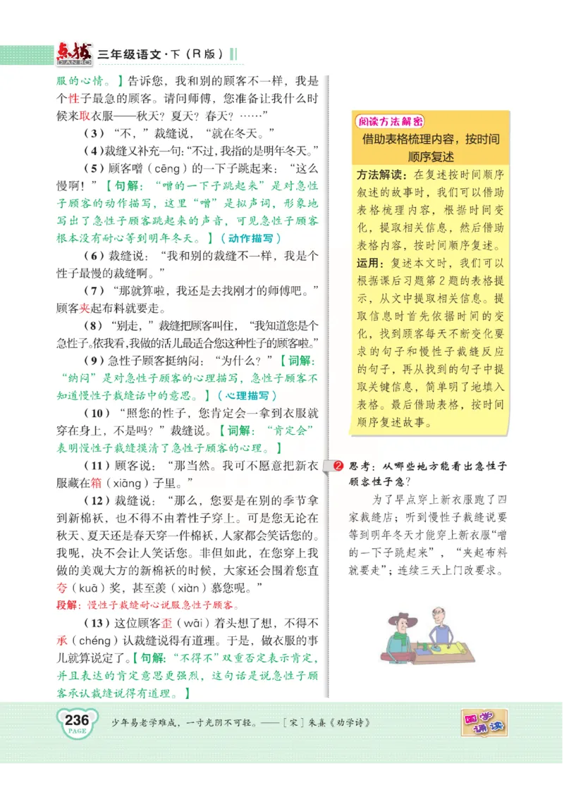 《点拨》语文3年级下册（RJ）(2)_三年级上下册资料_小学三年级学习资料-25年更新版_3-02、小学三年级语文下册_3-2-2、练习题、作业、试题、试卷_电子册类