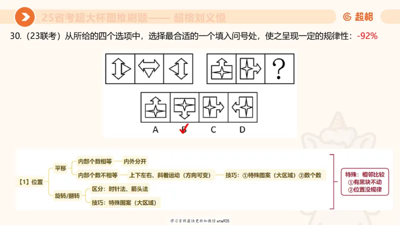 套题训练220250111174937_2026考公资料_（05）超格_行测申论2025超格合集(行测&申论&政治理论)_行测申论2025省考超格超大杯刷题课（五合一）_课件_图推