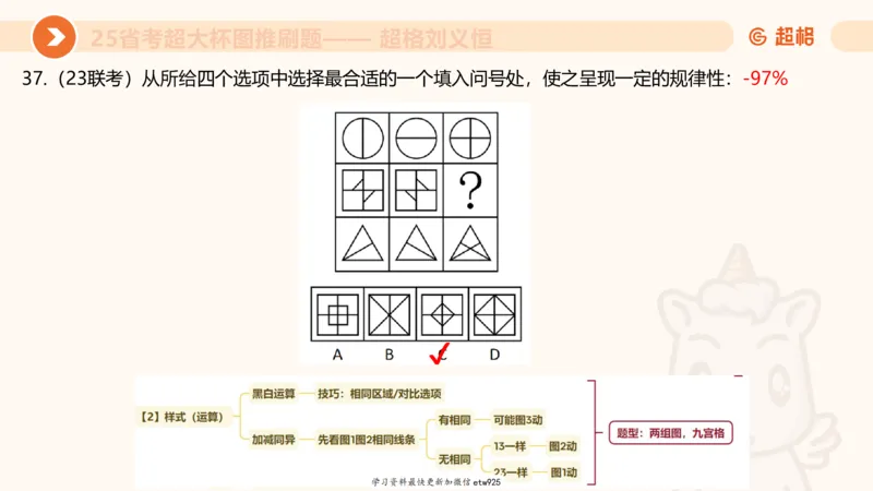 套题训练220250111174937_2026考公资料_（05）超格_行测申论2025超格合集(行测&申论&政治理论)_行测申论2025省考超格超大杯刷题课（五合一）_课件_图推