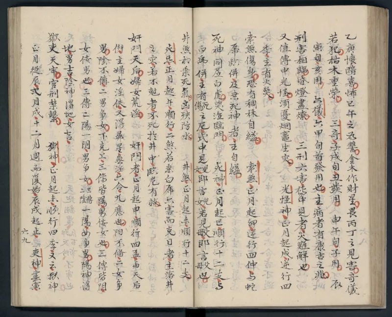 大六壬秘本.二十卷.金正音.著.清乾隆四十年施春园手钞本_t涯_绝版古籍电子书合集（13大类）_易经类