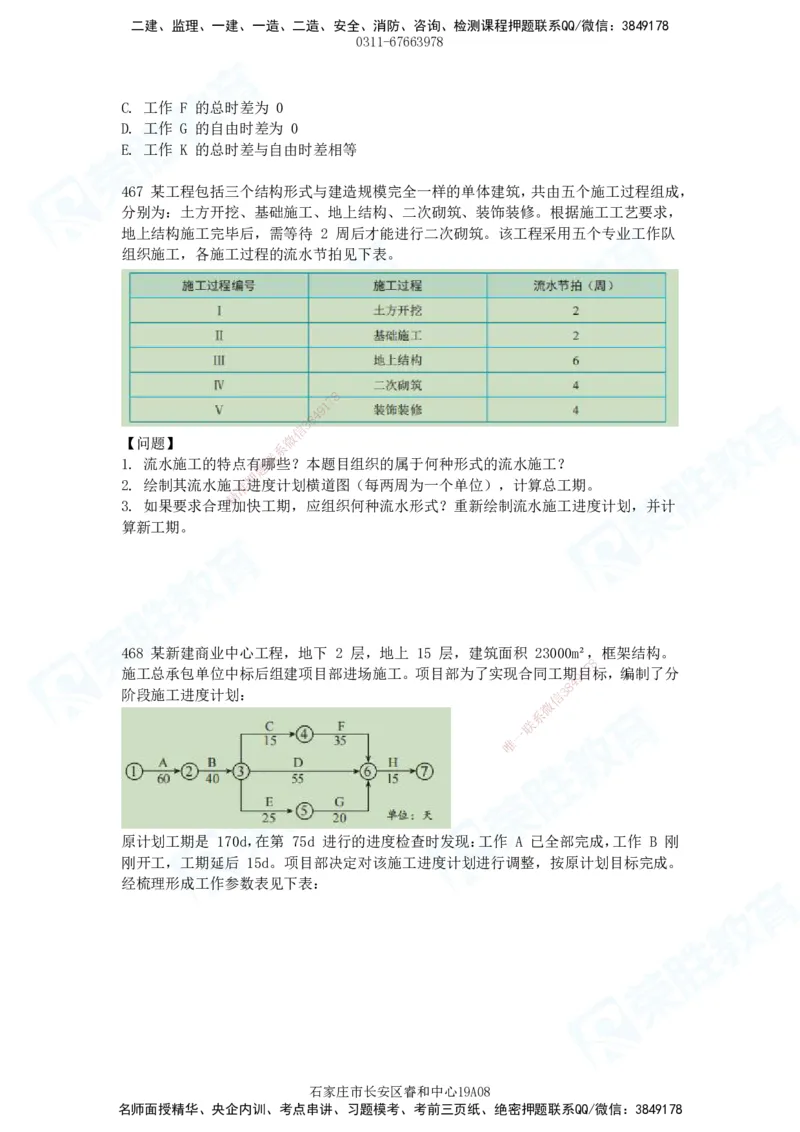2025一建建筑实务破题电子版题目第407&mdash;515题_2026年一级建造师_2026年一建建筑_2025年一建建筑SVIP_03-习题精析✿实战特训✿模考通关_13-建筑《破题提升班》马跃双、李嘉欣RS