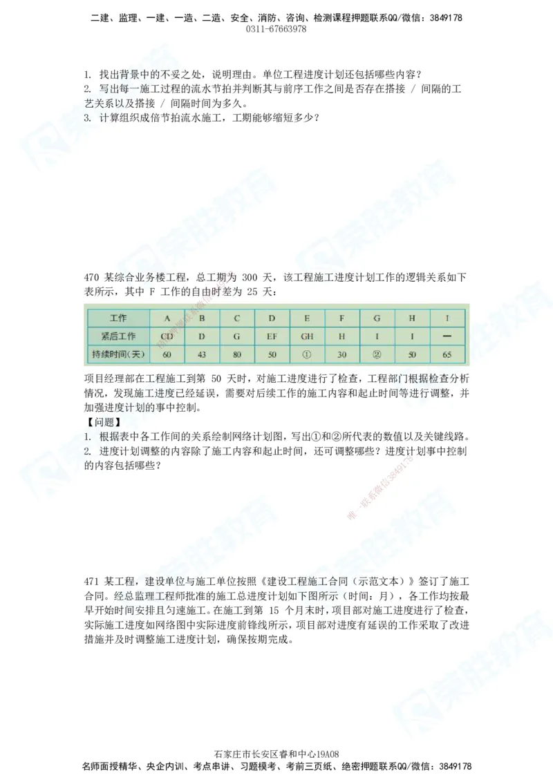 2025一建建筑实务破题电子版题目第407&mdash;515题_2026年一级建造师_2026年一建建筑_2025年一建建筑SVIP_03-习题精析✿实战特训✿模考通关_13-建筑《破题提升班》马跃双、李嘉欣RS